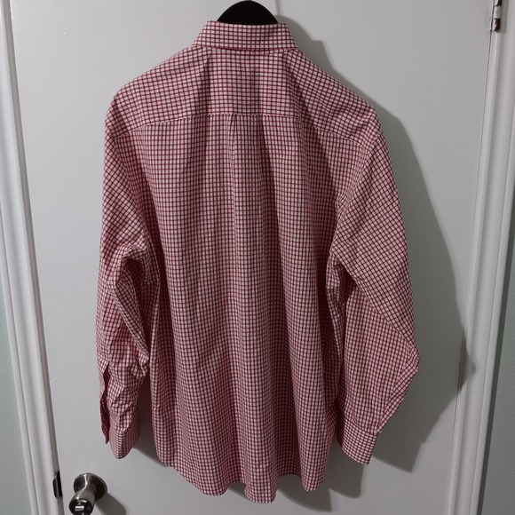 Vineyard Vines Classic Fit Murray Shirt Men's‎ Large Plaid Red Cotton - Picture 2 of 8
